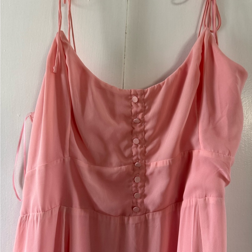 Abercrombie & Fitch Pink Wedding Dress - Picture 3 of 6